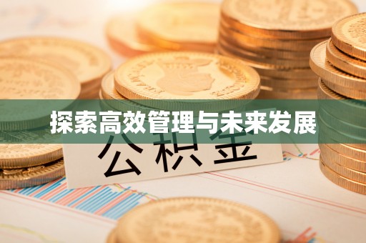 新会探索高效管理与未来发展