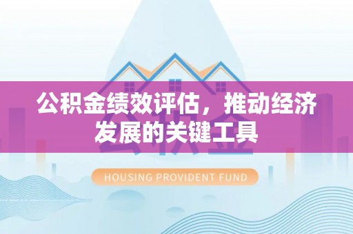 新会公积金绩效评估，推动经济发展的关键工具