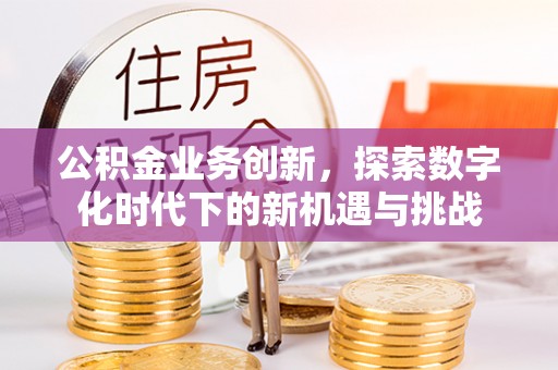 新会公积金业务创新，探索数字化时代下的新机遇与挑战