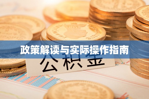 新会政策解读与实际操作指南