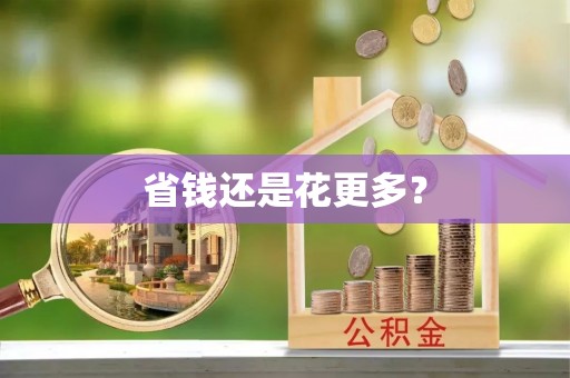 新会省钱还是花更多？