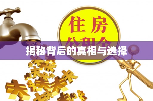 新会揭秘背后的真相与选择