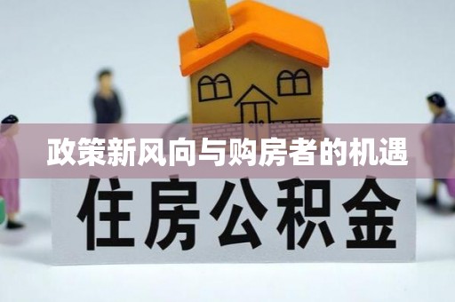 新会政策新风向与购房者的机遇