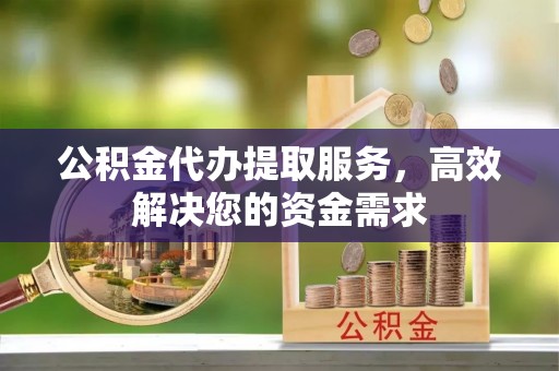 新会公积金代办提取服务，高效解决您的资金需求