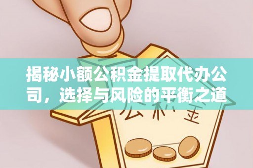 新会揭秘小额公积金提取代办公司，选择与风险的平衡之道