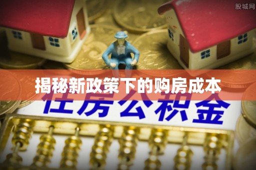 新会揭秘新政策下的购房成本