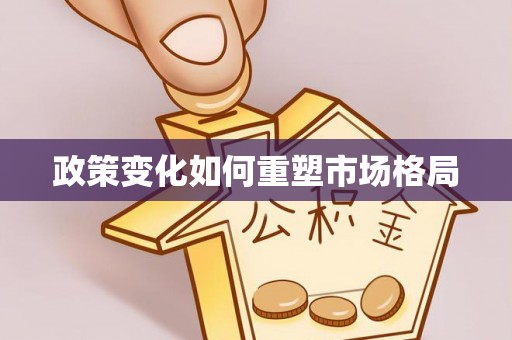 新会政策变化如何重塑市场格局