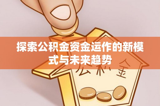 新会探索公积金资金运作的新模式与未来趋势