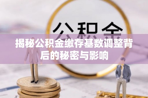 新会揭秘公积金缴存基数调整背后的秘密与影响
