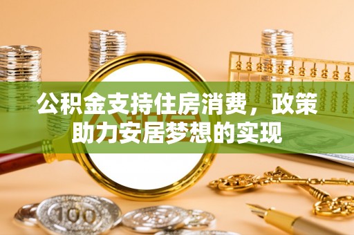 新会公积金支持住房消费，政策助力安居梦想的实现
